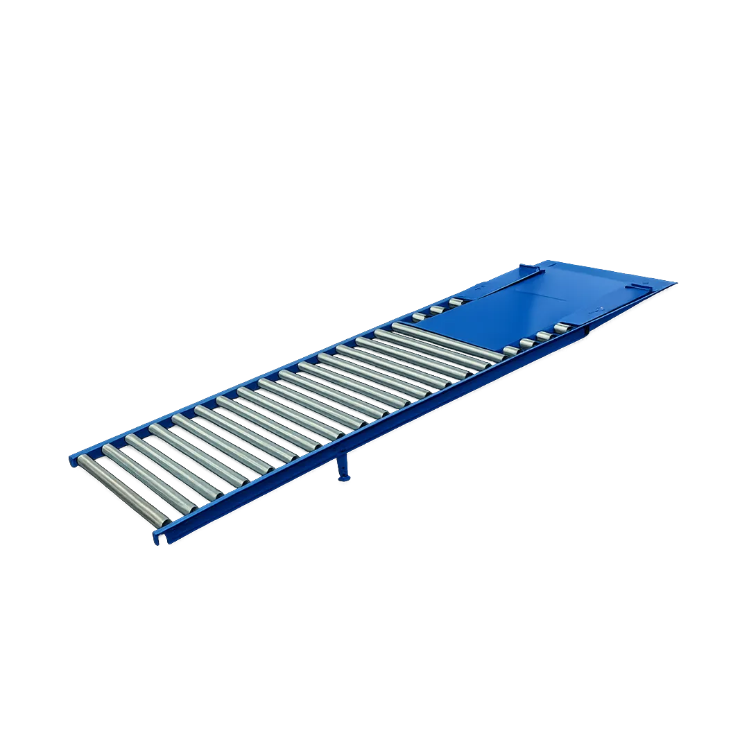 Cama de polines gravitacionales para rack - Transportador de rodillos gravitacional para estanterías dinámicas