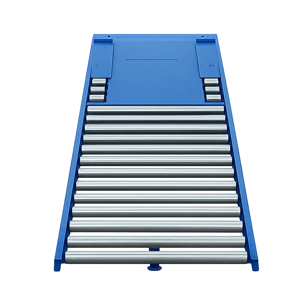 Cama de polines gravitacionales para rack - Transportador de rodillos gravitacional para estanterías dinámicas - Imagen 3
