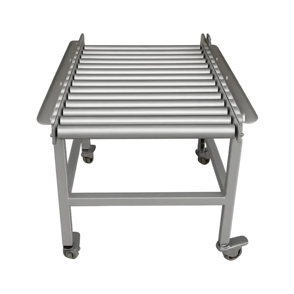 Mesa de polines gravitacionales - Transportadores por gravedad - Sistemas de transporte rodillos - Short roller conveyor - Imagen 2