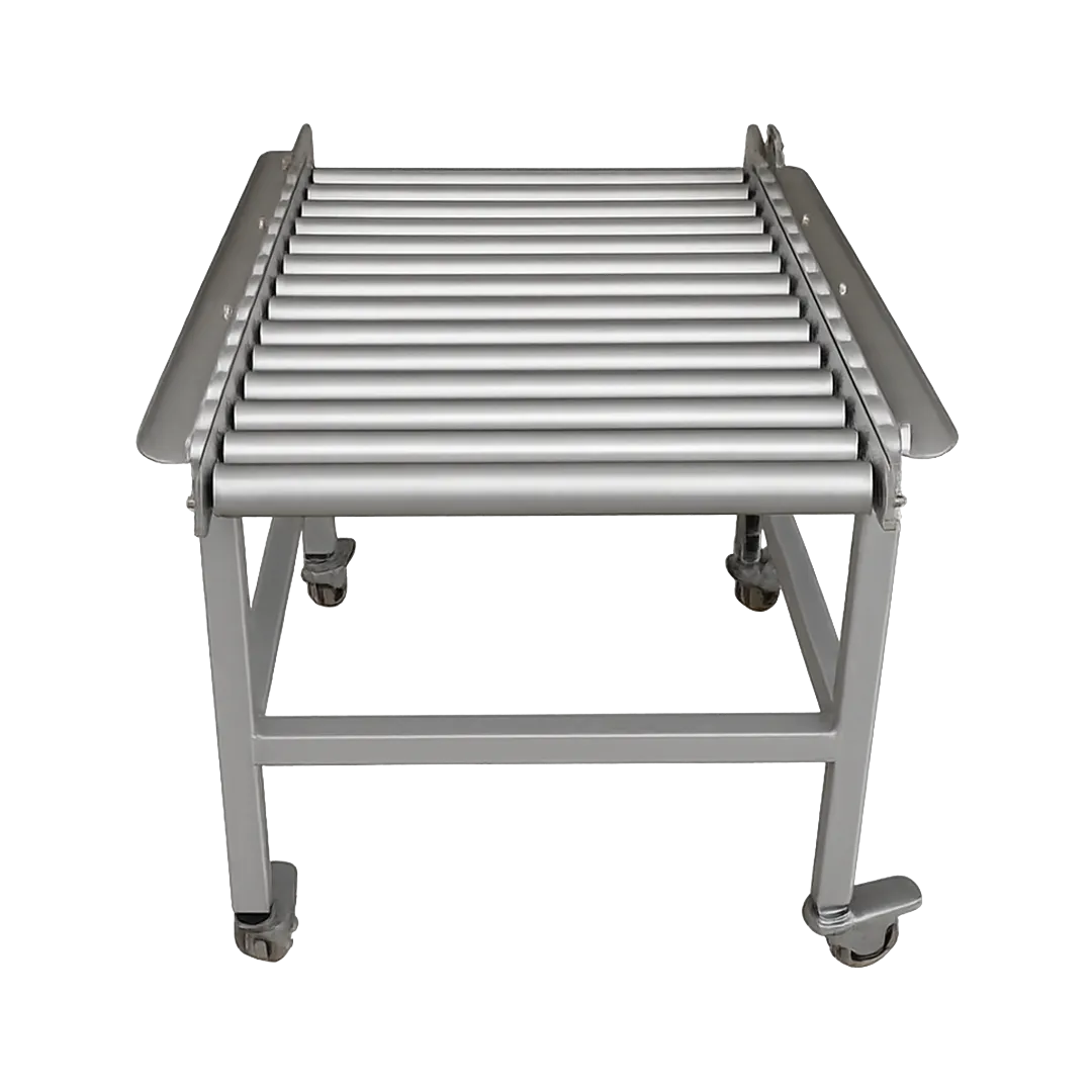 Mesa de polines gravitacionales - Transportadores por gravedad - Sistemas de transporte rodillos - Short roller conveyor - Imagen 2