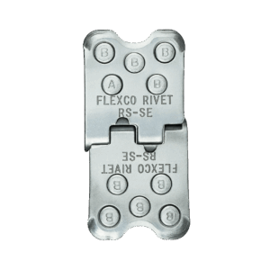 Unión mecánica R5 Flexco Rivet abisagrada Cintaplus
