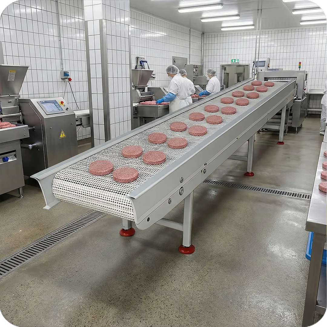 Transportadores industriales para industria alimentaria