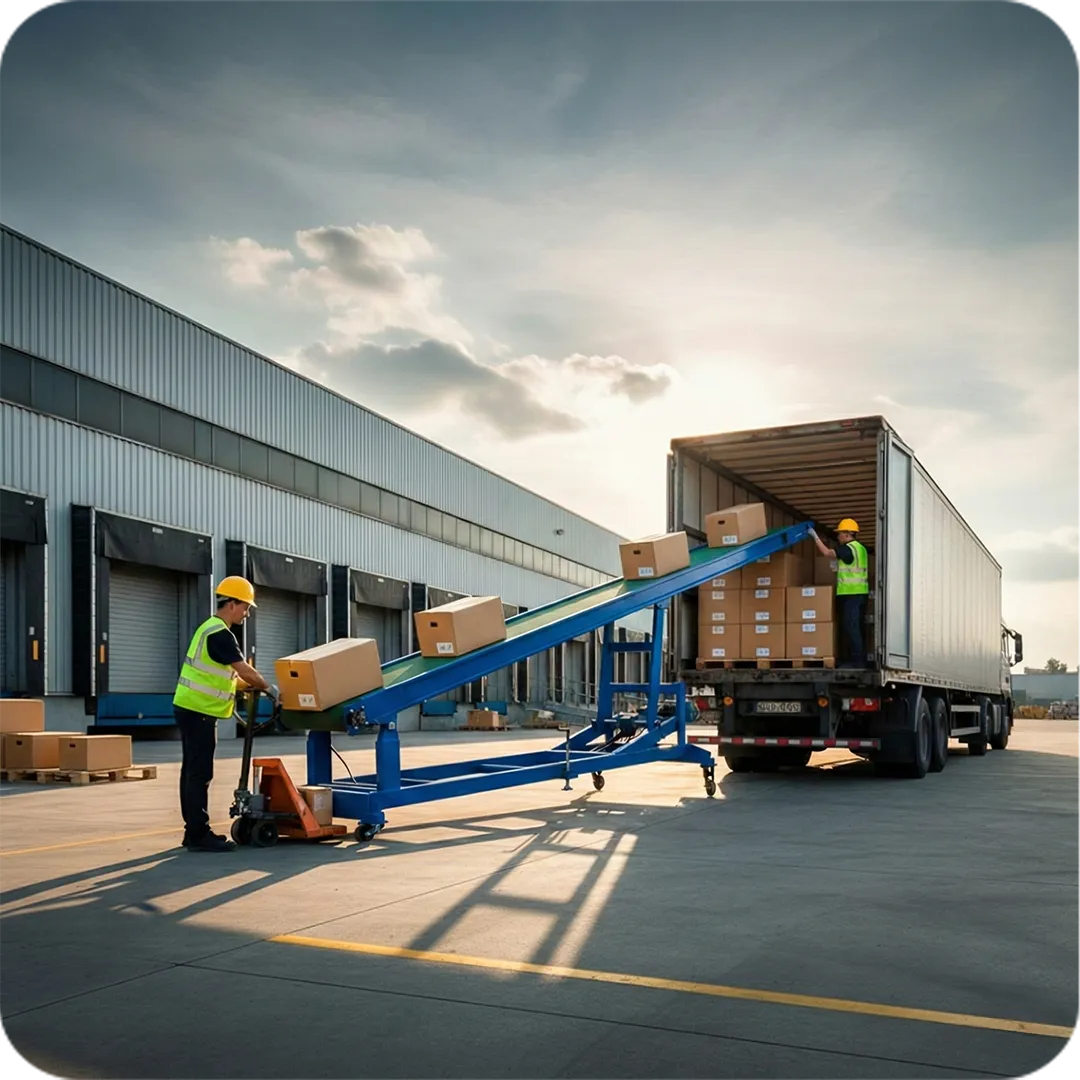 Transportadores industriales para centros de distribución