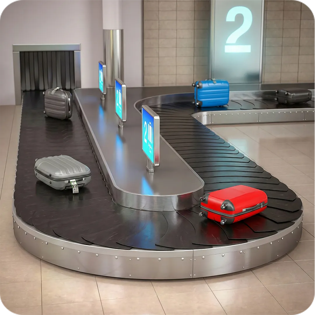 Transportadores industriales para terminales